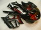 Black Red Flame 95-98 Honda CBR600 F3 Motorcycle Fairing Black Red Flame 95-98 Honda CBR600 F3 Motorcycle Fairing