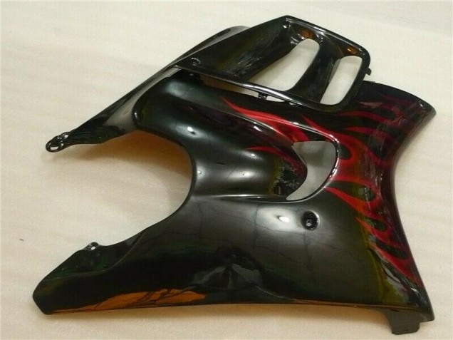 Black Red Flame 95-98 Honda CBR600 F3 Motorcycle Fairing Black Red Flame 95-98 Honda CBR600 F3 Motorcycle Fairing