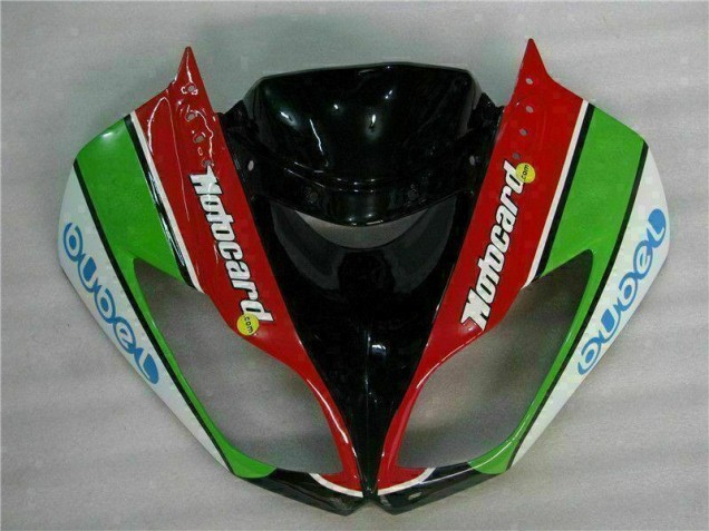 Black Red Green Motocard 09-12 Kawasaki ZX6R Motorcycle Fairings Black Red Green Motocard 09-12 Kawasaki ZX6R Motorcycle Fairings