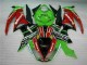 Black Red Green Motocard 09-12 Kawasaki ZX6R Motorcycle Fairings Black Red Green Motocard 09-12 Kawasaki ZX6R Motorcycle Fairings