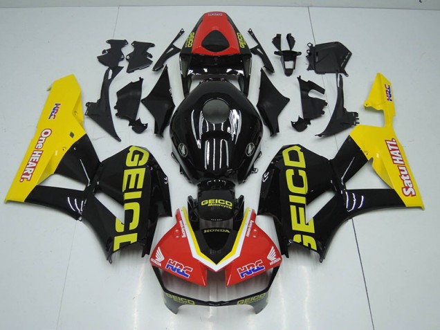 Black Red HRC 12-16 Honda CBR1000RR Motorcycle Fairings Black Red HRC 12-16 Honda CBR1000RR Motorcycle Fairings