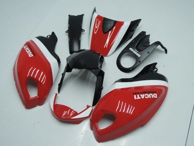 Black Red Monster 08-12 Ducati Monster 696 Motorcycle Fairing