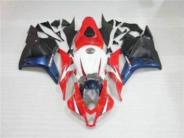 Black Red White 09-12 Honda CBR600RR Motorcycle Fairing