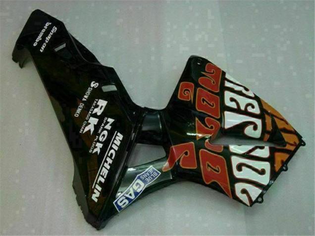 Black Red Yellow 46 05-06 Honda CBR600RR Motorcycle Fairings