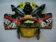 Black Red Yellow 46 05-06 Honda CBR600RR Motorcycle Fairings