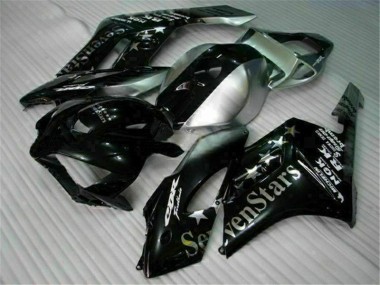 Black SevenStars 04-05 Honda CBR1000RR Motorcycle Fairings