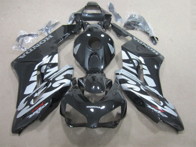 Black Silver 04-05 Honda CBR1000RR Motorcycle Fairings Black Silver 04-05 Honda CBR1000RR Motorcycle Fairings