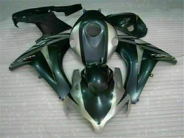 Black Silver 08-11 Honda CBR1000RR Motorcycle Fairings