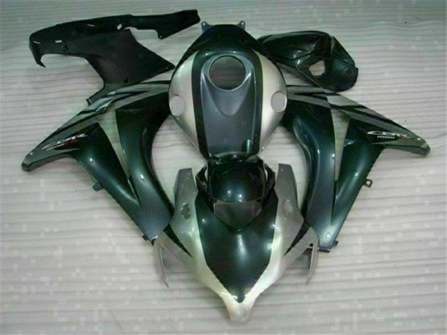 Black Silver 08-11 Honda CBR1000RR Motorcycle Fairings