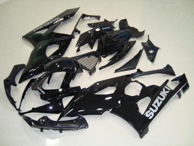 Black Silver Decals 05-06 Suzuki GSXR 1000 Motorcycle Fairings Black Silver Decals 05-06 Suzuki GSXR 1000 Motorcycle Fairings
