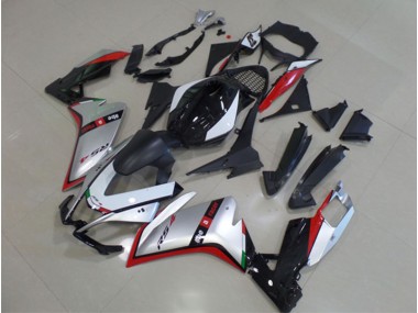 Black Silver Red 11-18 Aprilia RS4 50 125 Motorcycle Bodywork