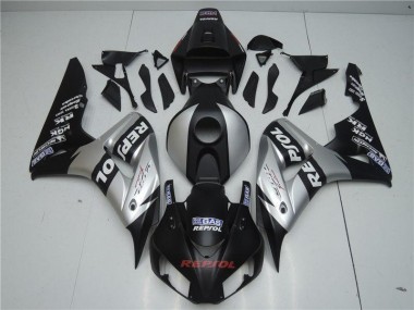 Black Silver Repsol 04-05 Honda CBR1000RR Motorcycle Fairings