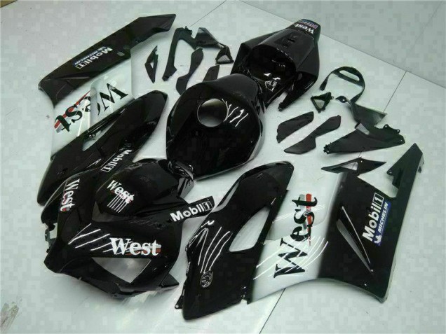 Black West 04-05 Honda CBR1000RR Motorcycle Fairings