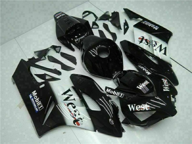 Black West 04-05 Honda CBR1000RR Motorcycle Fairings