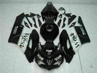 Black West 04-05 Honda CBR1000RR Motorcycle Fairings