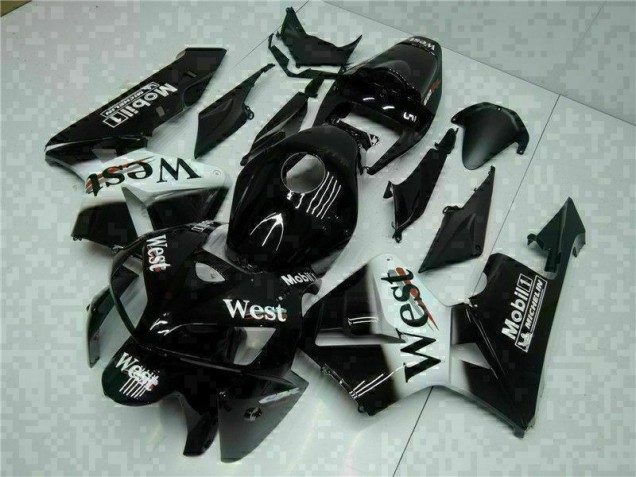 Black West 05-06 Honda CBR600RR Motorcycle Fairings