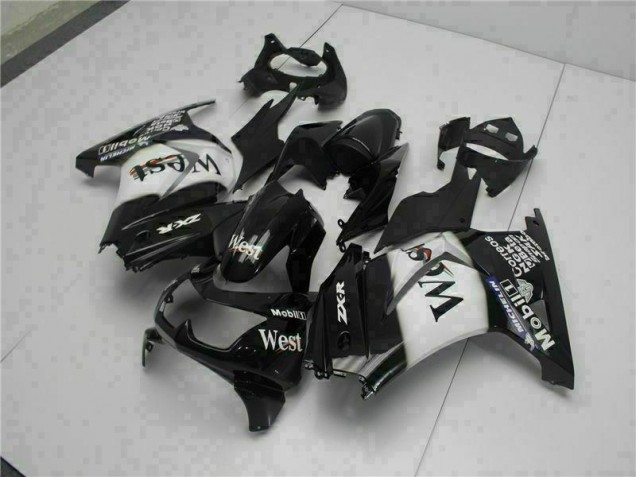 Black West 08-12 Kawasaki EX250 Motorcycle Fairings Black West 08-12 Kawasaki EX250 Motorcycle Fairings