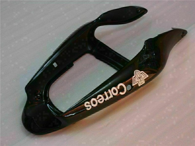Black West Ninja 00-02 Kawasaki ZX6R Motorcycle Fairings Black West Ninja 00-02 Kawasaki ZX6R Motorcycle Fairings