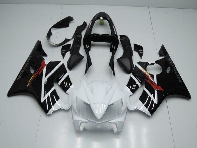 Black White 01-03 Honda CBR600 F4i Motorcycle Fairings Black White 01-03 Honda CBR600 F4i Motorcycle Fairings