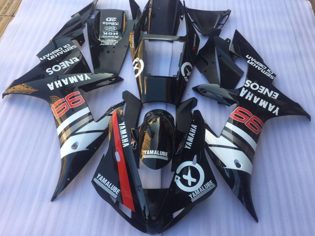 Black White 02-03 Yamaha YZF R1 Motorcycle Fairings Black White 02-03 Yamaha YZF R1 Motorcycle Fairings