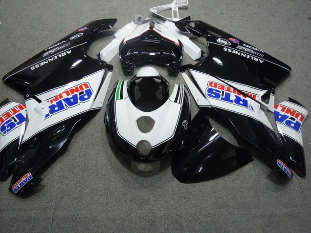 Black White 03-04 Ducati 749 Motorcycle Fairings Black White 03-04 Ducati 749 Motorcycle Fairings