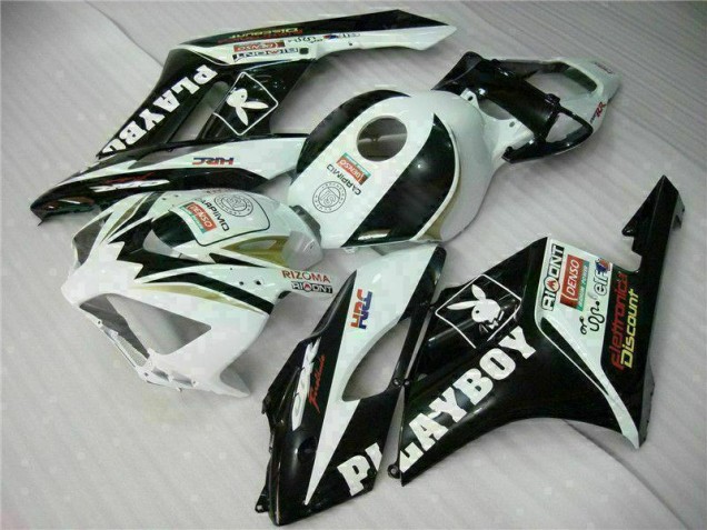 Black White 04-05 Honda CBR1000RR Motorcycle Fairing Black White 04-05 Honda CBR1000RR Motorcycle Fairing
