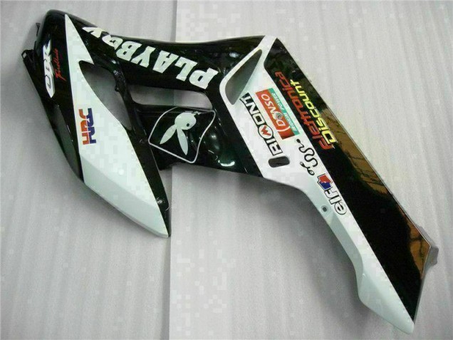 Black White 04-05 Honda CBR1000RR Motorcycle Fairing Black White 04-05 Honda CBR1000RR Motorcycle Fairing