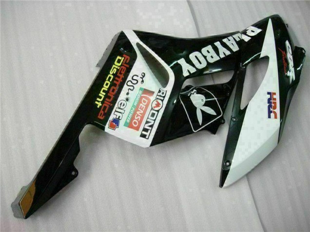 Black White 04-05 Honda CBR1000RR Motorcycle Fairing Black White 04-05 Honda CBR1000RR Motorcycle Fairing