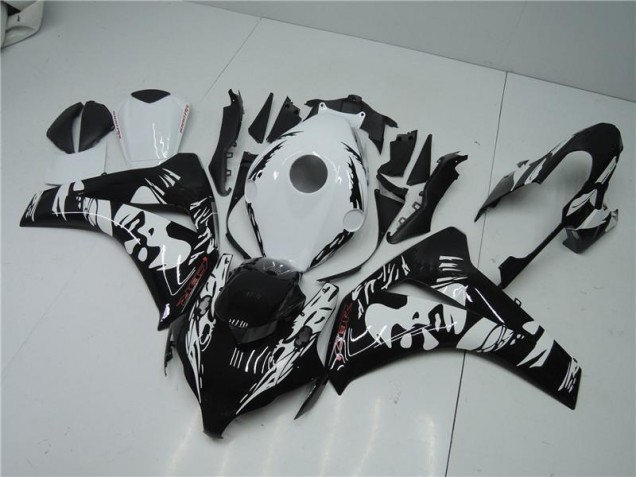 Black White 08-11 Honda CBR1000RR Motorcycle Fairings Black White 08-11 Honda CBR1000RR Motorcycle Fairings