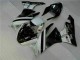 Black White 3M Touch4 09-12 Kawasaki ZX6R Motorcycle Fairing Black White 3M Touch4 09-12 Kawasaki ZX6R Motorcycle Fairing