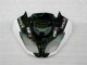 Black White 3M Touch4 09-12 Kawasaki ZX6R Motorcycle Fairings Black White 3M Touch4 09-12 Kawasaki ZX6R Motorcycle Fairings