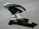 Black White 3M Touch4 09-12 Kawasaki ZX6R Motorcycle Fairings Black White 3M Touch4 09-12 Kawasaki ZX6R Motorcycle Fairings