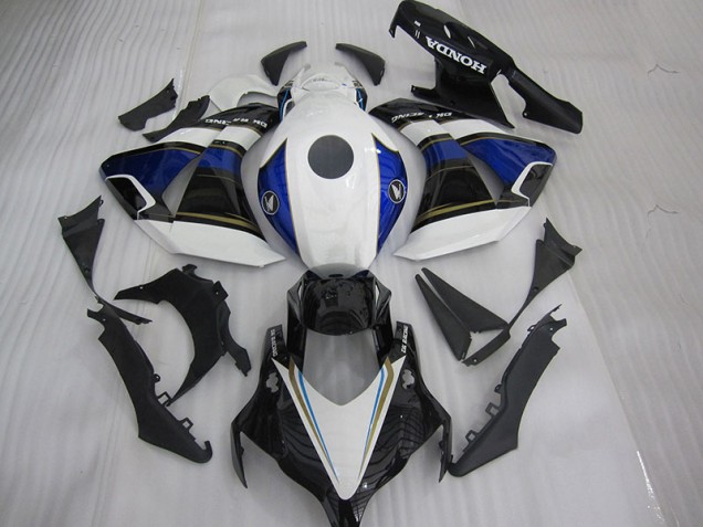 Black White Blue 04-05 Honda CBR1000RR Motorcycle Fairings Black White Blue 04-05 Honda CBR1000RR Motorcycle Fairings