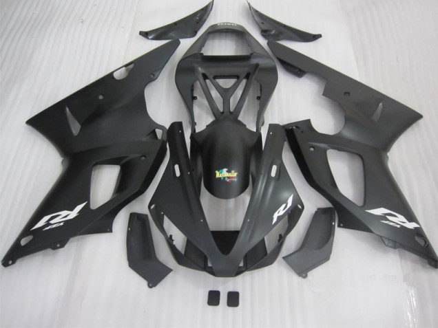 Black White Decal 00-01 Yamaha YZF R1 Motorcycle Fairings