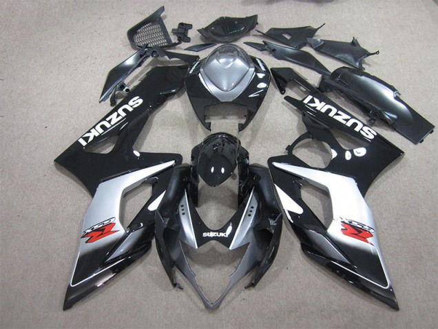 Black White Decal 05-06 Suzuki GSXR 1000 Motorcycle Fairings Black White Decal 05-06 Suzuki GSXR 1000 Motorcycle Fairings