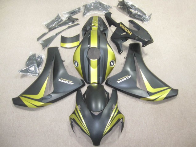 Black White Green 08-11 Honda CBR1000RR Motorcycle Fairings