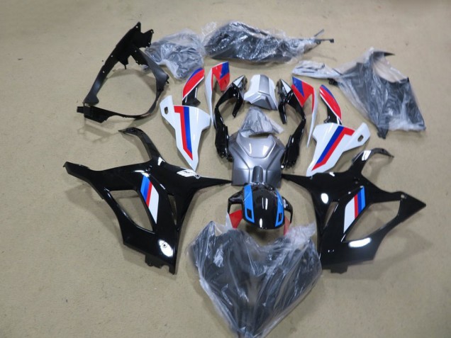 Black White Red Blue 19-21 BMW S1000RR Motorcycle Fairing Black White Red Blue 19-21 BMW S1000RR Motorcycle Fairing
