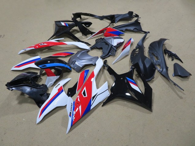 Black White Red Blue 19-21 BMW S1000RR Motorcycle Fairings Black White Red Blue 19-21 BMW S1000RR Motorcycle Fairings