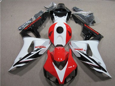 Black White Red Fireblade 06-07 Honda CBR1000RR Motorcycle Fairings