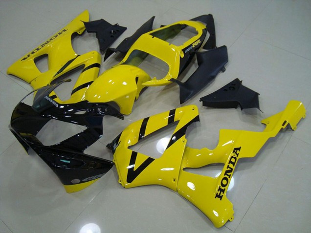 Black Yellow 00-01 Honda CBR900RR 929 Motorcycle Fairings Black Yellow 00-01 Honda CBR900RR 929 Motorcycle Fairings