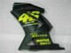 Black Yellow 46 08-12 Kawasaki EX250 Motorcycle Fairings Black Yellow 46 08-12 Kawasaki EX250 Motorcycle Fairings