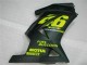Black Yellow 46 08-12 Kawasaki EX250 Motorcycle Fairings Black Yellow 46 08-12 Kawasaki EX250 Motorcycle Fairings