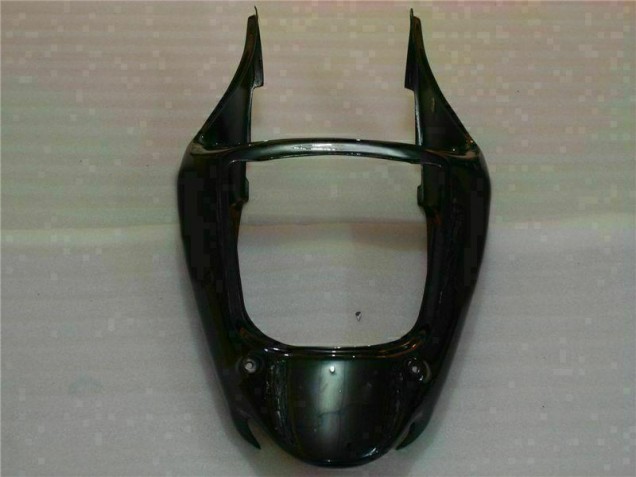 Black with Blue Flame 00-02 Kawasaki ZX6R Motorcycle Fairings Black with Blue Flame 00-02 Kawasaki ZX6R Motorcycle Fairings
