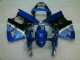 Blue 00-02 Kawasaki ZX6R Motorcycle Bodywork Blue 00-02 Kawasaki ZX6R Motorcycle Bodywork