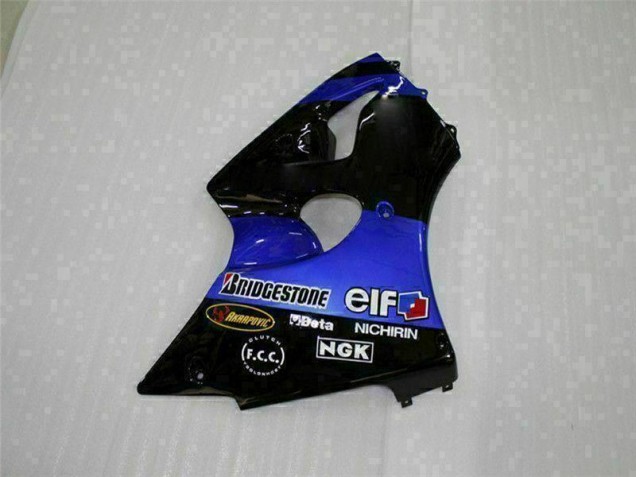 Blue 00-02 Kawasaki ZX6R Motorcycle Fairing Blue 00-02 Kawasaki ZX6R Motorcycle Fairing