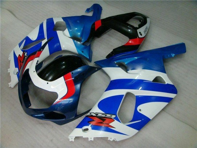 Blue 01-03 Suzuki GSXR 600/750 Motorcycle Bodywork Blue 01-03 Suzuki GSXR 600/750 Motorcycle Bodywork