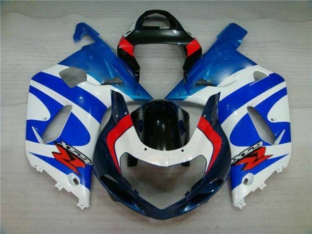 Blue 01-03 Suzuki GSXR 600/750 Motorcycle Bodywork Blue 01-03 Suzuki GSXR 600/750 Motorcycle Bodywork