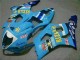 Blue 03-04 Suzuki GSXR 1000 Motorcycle Fairings