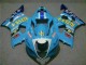Blue 03-04 Suzuki GSXR 1000 Motorcycle Fairings