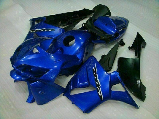 Blue 05-06 Honda CBR600RR Motorcycle Fairing Blue 05-06 Honda CBR600RR Motorcycle Fairing